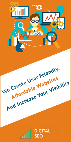 A horizontal banner bad in orange and white colours with text and images representing all the features of Digitalmarketing and SEO Company in Chennai.